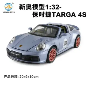 Porsche 911 Targa 4S Diecast Model Car 1:32 Scale 18 S6b9ec9b336d14c45bc8ea2be00d81b86Z