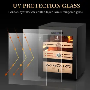 Black Electric Cigar Humidor Cabinet with 300 Slots 10 S6bbd363fc1ce49a7ae5cfdf62803497aM