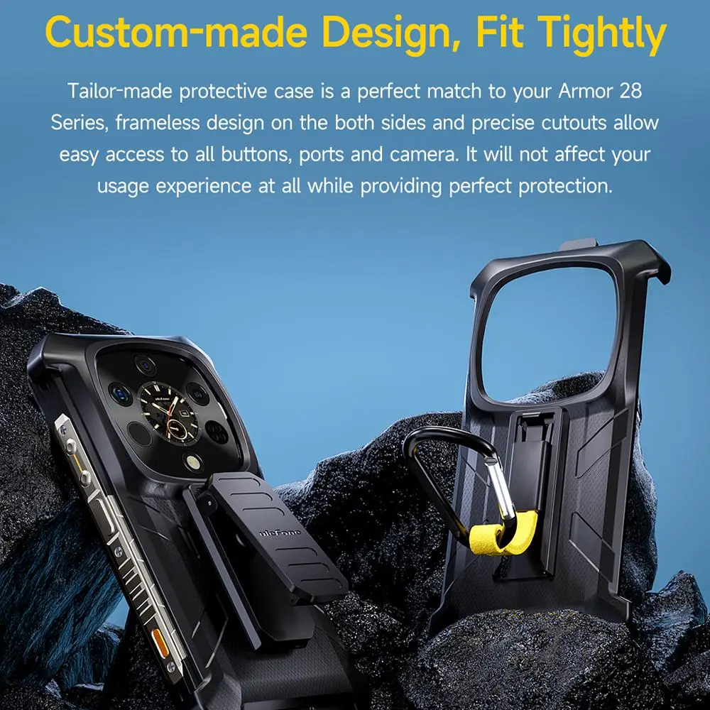 Rugged Ulefone Armor 28 Ultra Case with Clip 6 Rugged Ulefone Armor 28 Ultra Case with Clip - Image 6