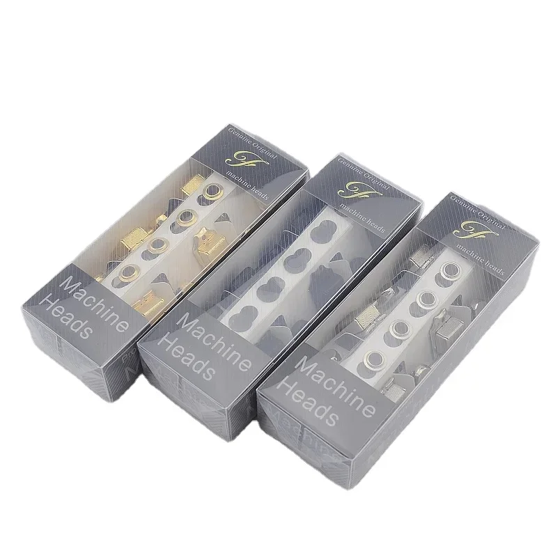 Vintage Guitar Tuner Set with Metal Housing 2 Vintage Guitar Tuner Set with Metal Housing - Image 2