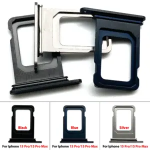 Set of 20 Metal SIM Trays for iPhone 15 Pro Max 12 S6bf67981eb6d466e8abcffab79577cbfO