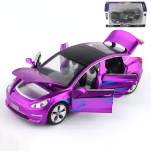 1:32 Scale Tesla Model 3 Diecast Replica 19 S6bf8a33f878c4482bfe0d60860495f9cQ 2