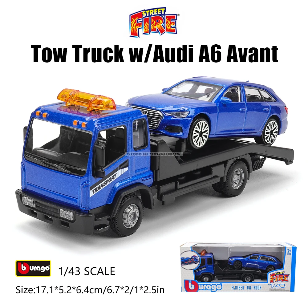Diecast 1:43 Tow Truck Models in Vibrant Colors 7 Diecast 1:43 Tow Truck Models in Vibrant Colors - Image 7