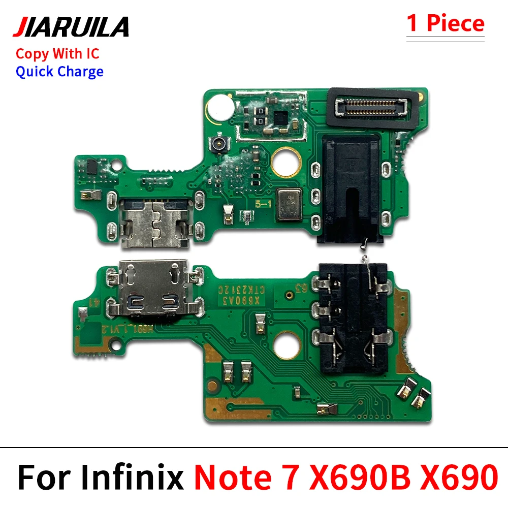 Infinix USB Charging Port Board for Hot 10, 11S & More 7 Infinix USB Charging Port Board for Hot 10, 11S & More - Image 7