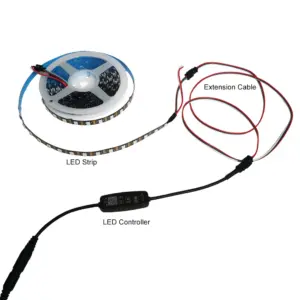 RGB LED Strip Extension Cable 0.5m-2m 11 S6c280df84b404a778d6b4e79bbd8ceba7