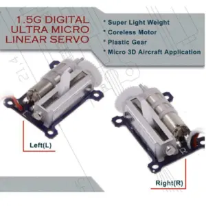 1.5g Micro RC Servo with 9mm Stroke 12 S6c31e8af4ddc4f219ce446c8201b72d9e