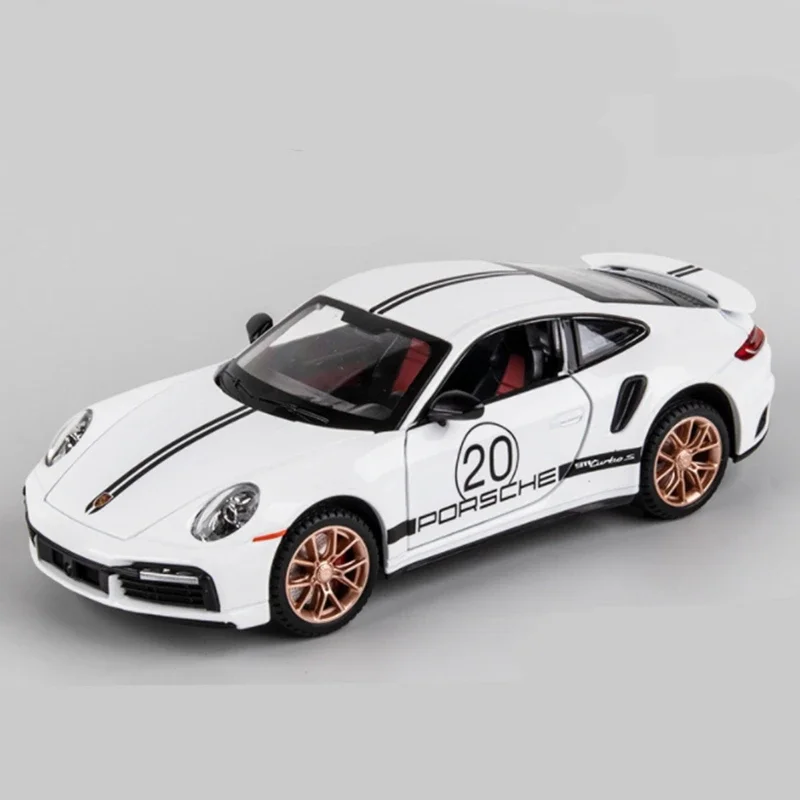 Vibrant Blue Porsche 911 Turbo S Targa Model 9 Vibrant Blue Porsche 911 Turbo S Targa Model - Image 9