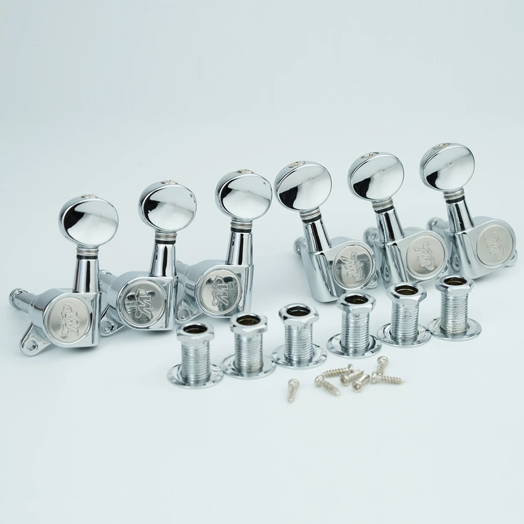 Wilkinson CR WJN05 Guitar Tuners Silver Set 7 Wilkinson CR WJN05 Guitar Tuners Silver Set - Image 7