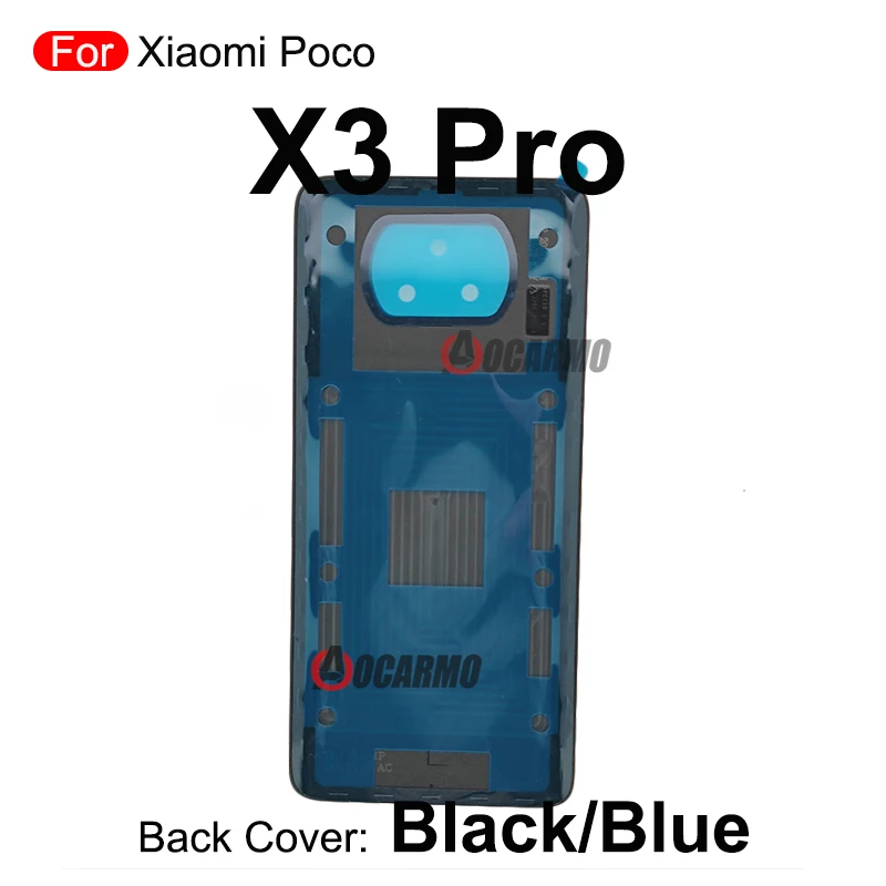 Xiaomi Poco X3 Pro Replacement Set in Black, Blue, Gold 4 Xiaomi Poco X3 Pro Replacement Set in Black, Blue, Gold - Image 4