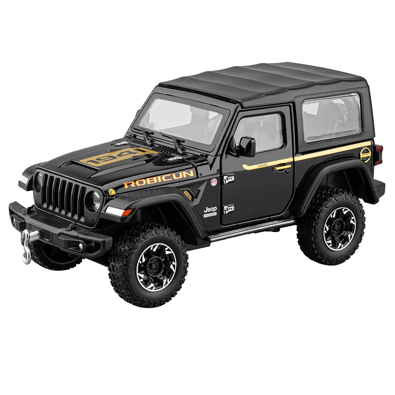 Vibrant 1/24 Diecast Jeep Wrangler Model 6 Vibrant 1/24 Diecast Jeep Wrangler Model - Image 6