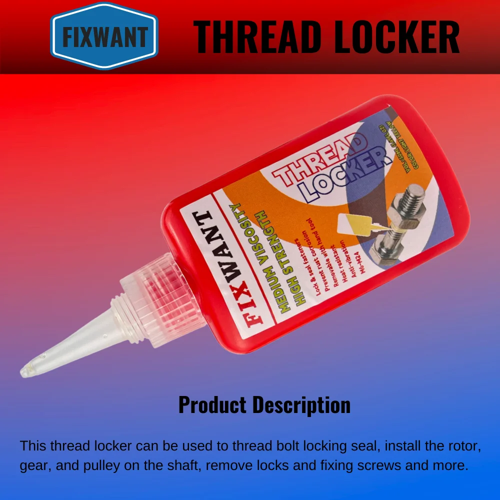 High-Strength Metal Thread Locker 50ml 3 High-Strength Metal Thread Locker 50ml - Image 3