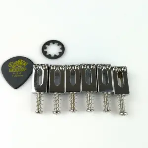High-Quality Metal Guitar Bridge Saddles Set 13 S6c7344a1d27747849be51ded9a887fa00