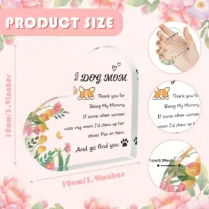 Dog Mom Decorative Plaque for Women 7 S6c7f0ceb1ebd4819a26e9dcdad3f757ab