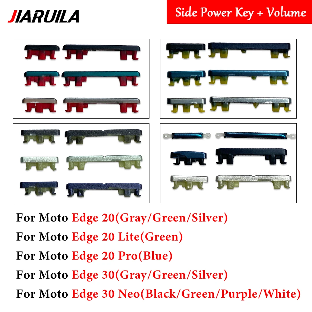 Motorola Edge Series Side Button Replacement Set 5 Motorola Edge Series Side Button Replacement Set - Image 5