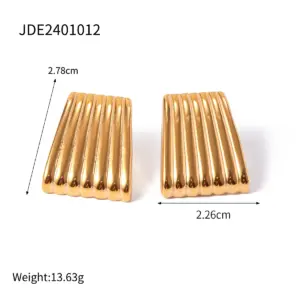 Luxury Gold-Stainless Steel Earrings Model JDE2312091 19 S6c9d587e62324580a144e84a7fe8d0c75 2
