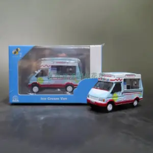 1/64 Scale Vintage Ice Cream Van Model