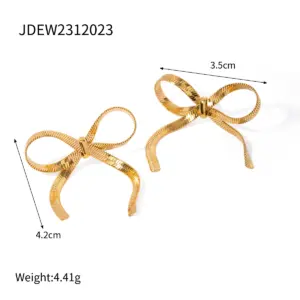 Elegant Gold Stainless Steel Earrings JDEW2312023 12 S6cd6c5b6a3f5415a9e72947d9b81406aK