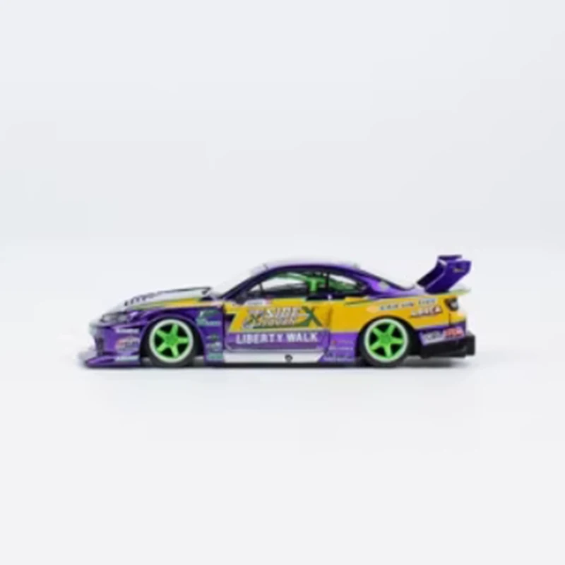 2022 Nissan S15 Silvia LBWK-Super 1/64 Diecast Model 3 2022 Nissan S15 Silvia LBWK-Super 1/64 Diecast Model - Image 3
