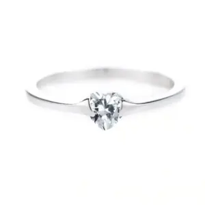 Heart-Shaped Cubic Zirconia Silver Ring 11 S6ce0fea20f034338acfaacf5a485c277z
