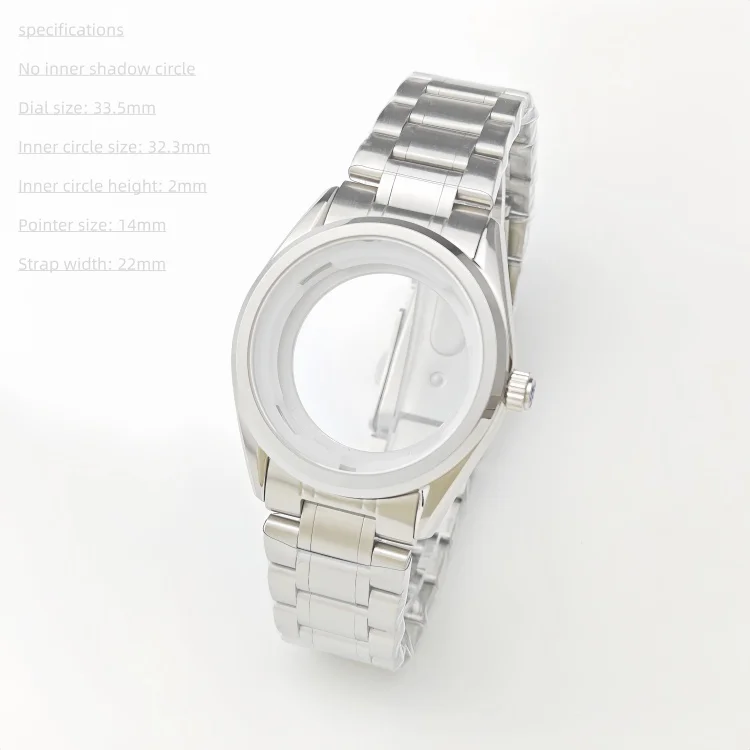 Unisex 39.5mm Stainless Steel Watch Set 9 Unisex 39.5mm Stainless Steel Watch Set - Image 9