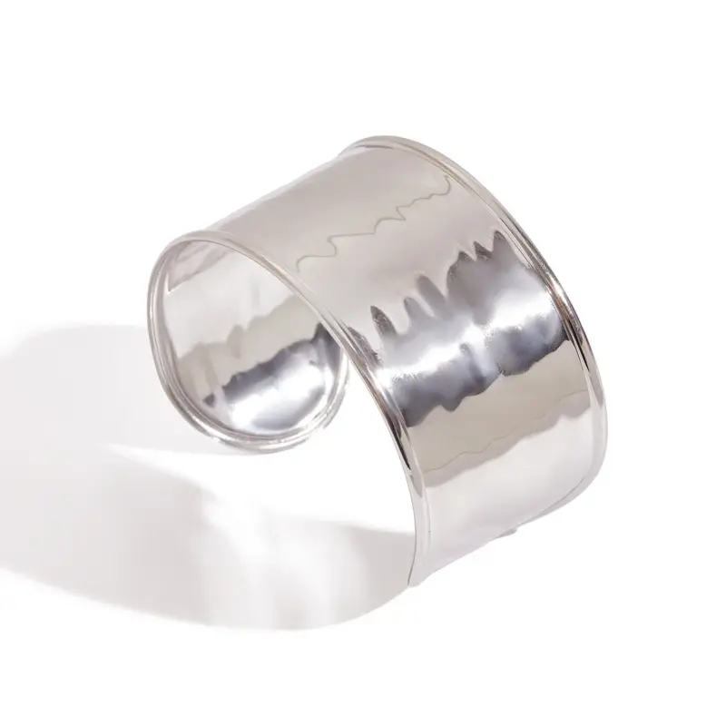 Elevate Your Style with the Stainless Steel Wide Cuff Bracelet for Women 1 S6d14ec1abcca441ab5855b8f928a056dL