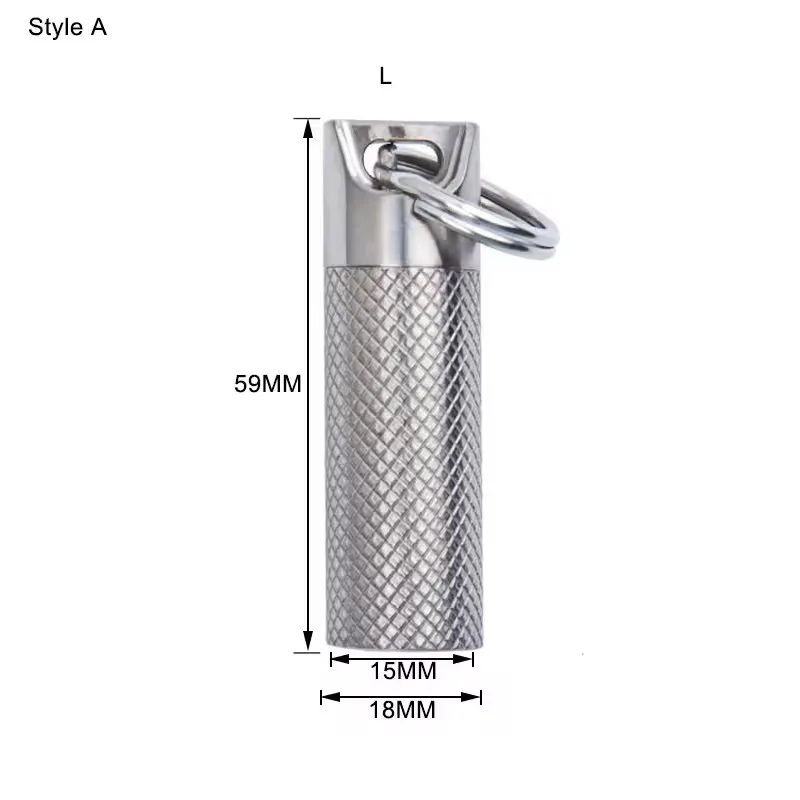 Titanium Alloy Travel Pill Box - Multiple Sizes 9 Titanium Alloy Travel Pill Box - Multiple Sizes - Image 9