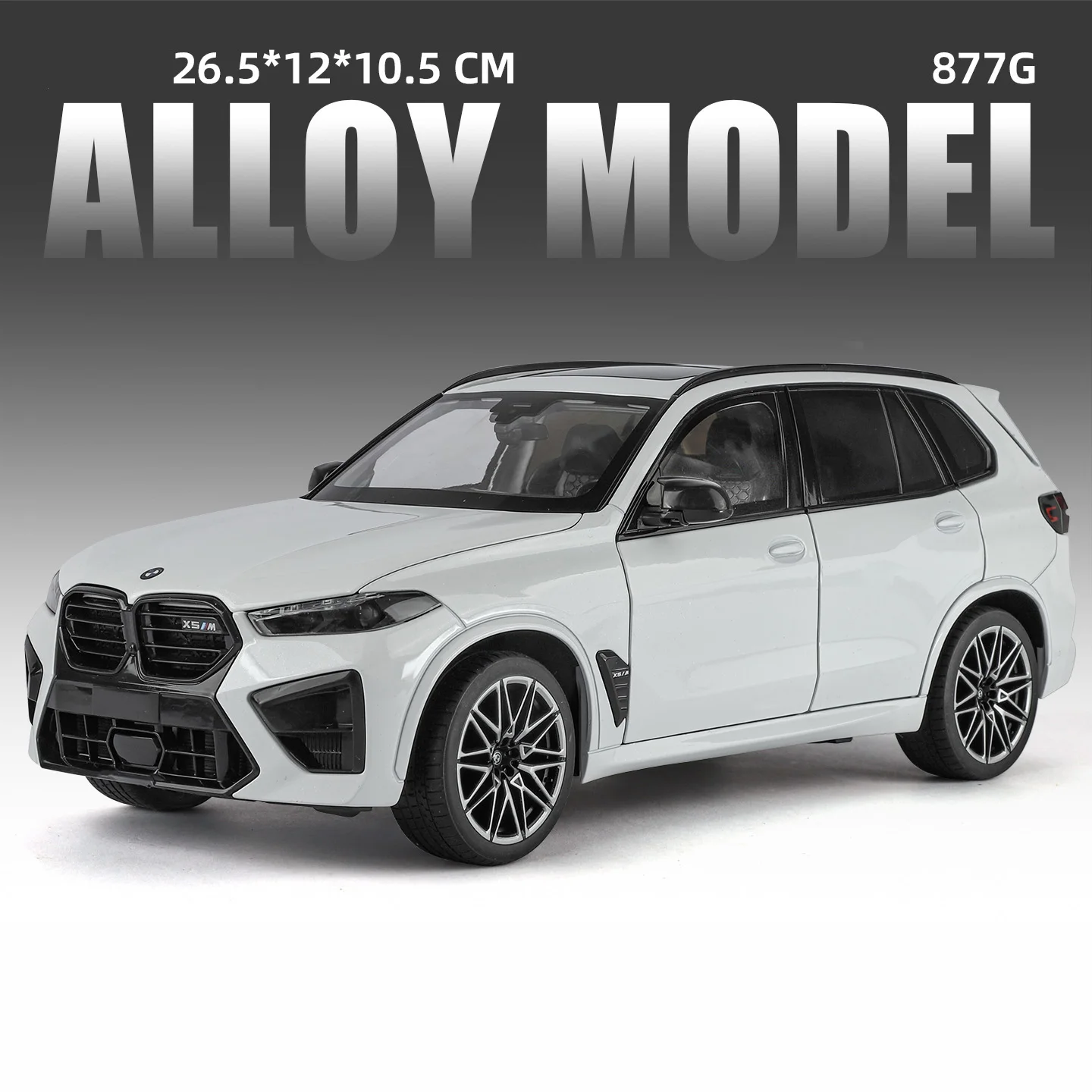 BMW X5M F95 1:18 Scale Diecast SUV Model 9 BMW X5M F95 1:18 Scale Diecast SUV Model - Image 9