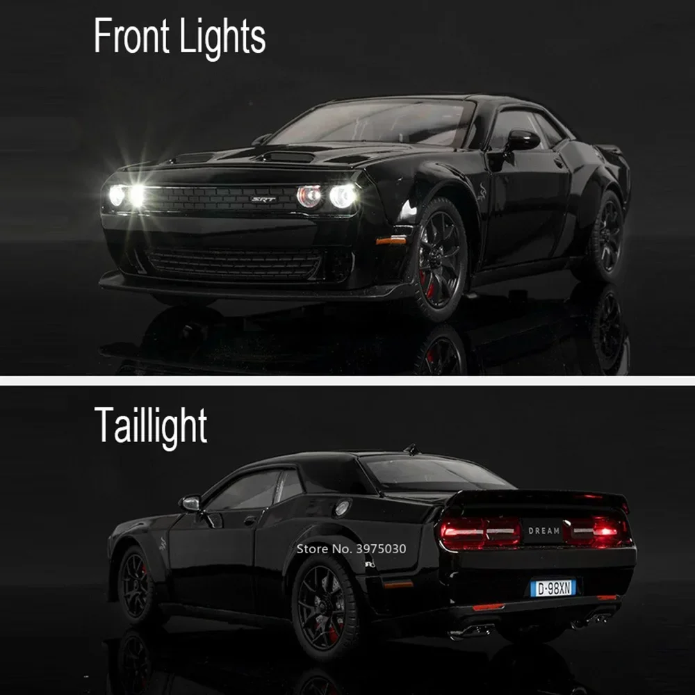 1/24 Scale Dodge Challenger SRT Hellcat Model 6 1/24 Scale Dodge Challenger SRT Hellcat Model - Image 6
