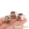 12/12 Scale Metal Miniature Coffee Cup Set