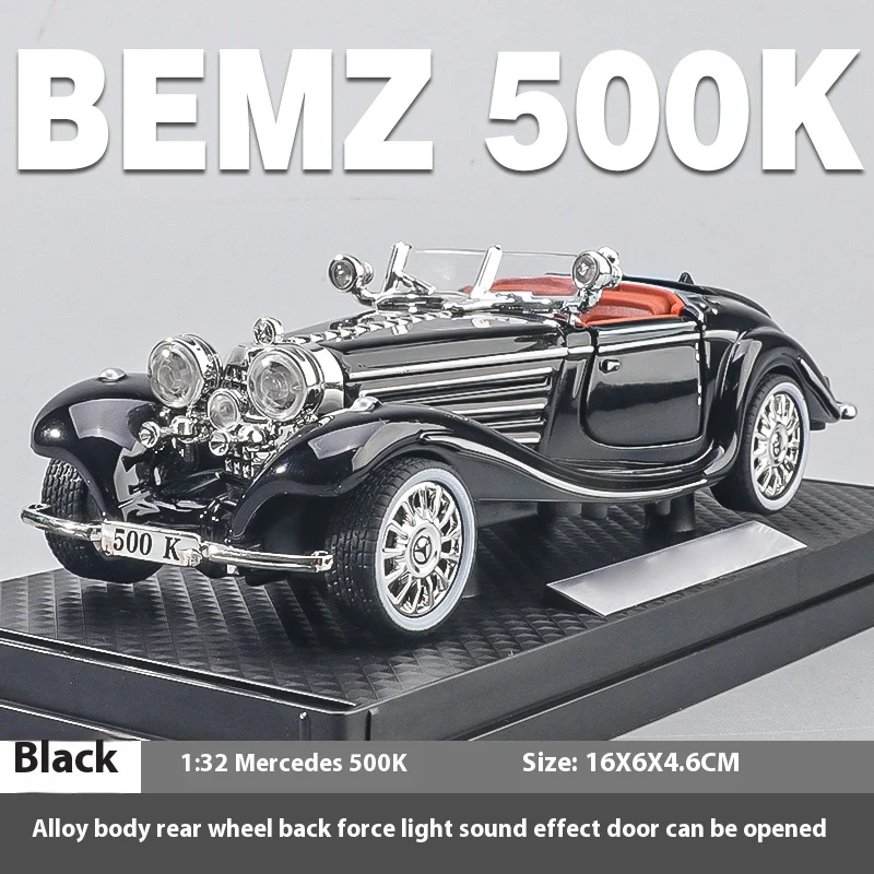 1:32 Mercedes Benz 500K Diecast Model 8 1:32 Mercedes Benz 500K Diecast Model - Image 8