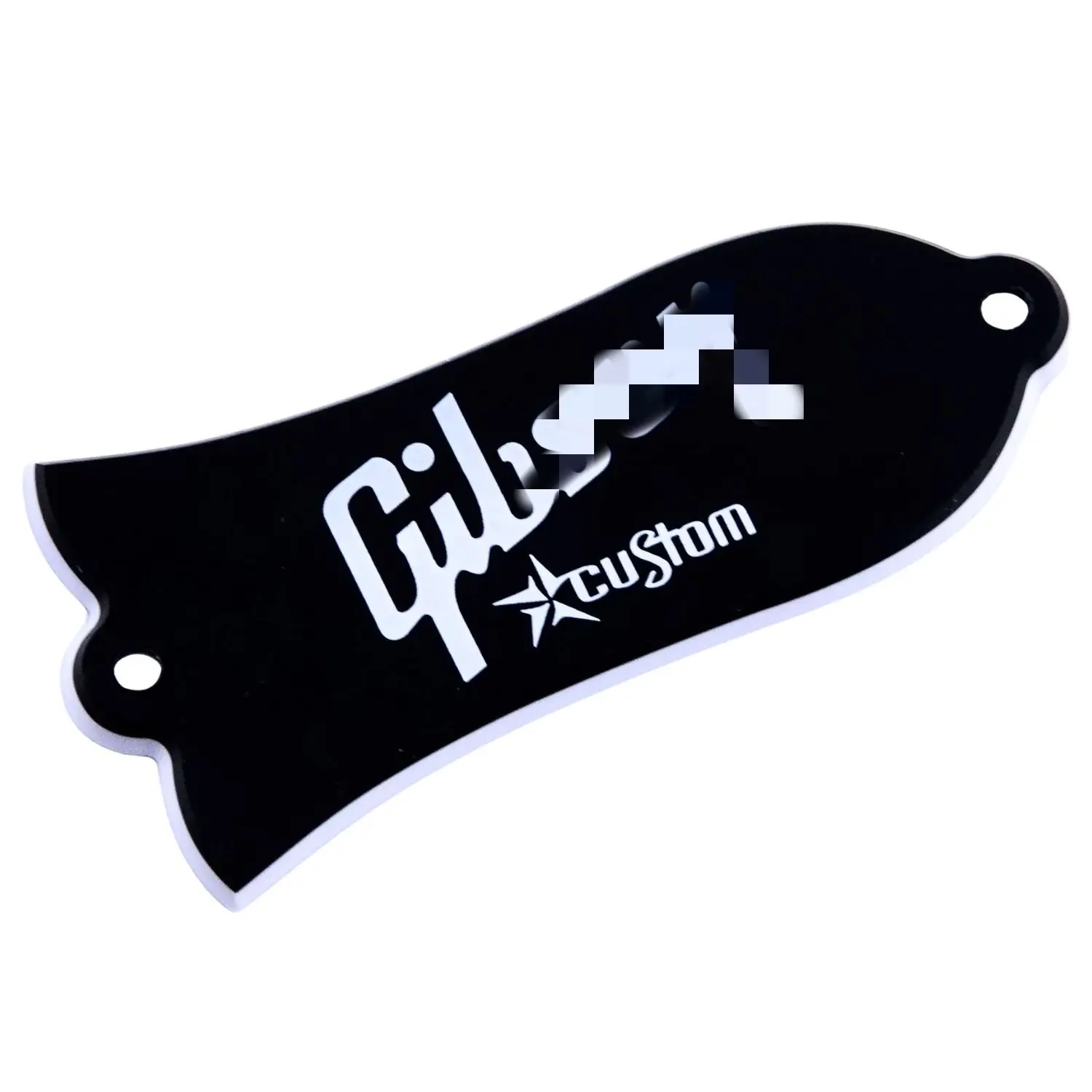 Black Bell-Shaped Guitar Cover Plates for Gibson Models 7 Black Bell-Shaped Guitar Cover Plates for Gibson Models - Image 7