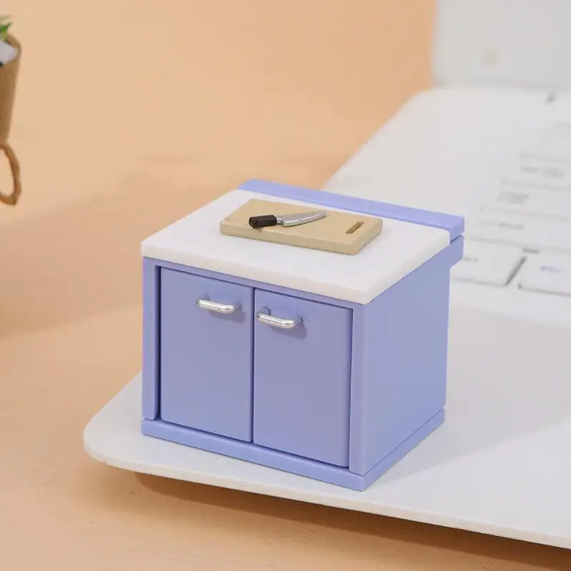 Miniature Dollhouse Kitchen Set with Gas Stove 8 Miniature Dollhouse Kitchen Set with Gas Stove - Image 8