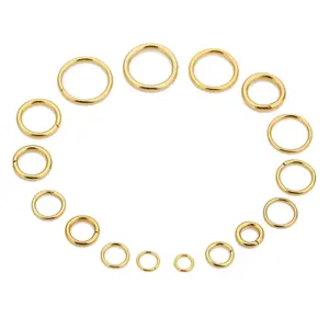 Gold-Plated Stainless Steel Jump Rings Set 11 S6d8852c6926a4dcd925f44bfb5fa933b8