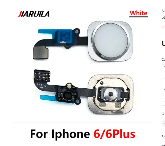 iPhone Home Button Flex Cable Replacement for Models 5s-8 9 iPhone Home Button Flex Cable Replacement for Models 5s-8 - Image 9