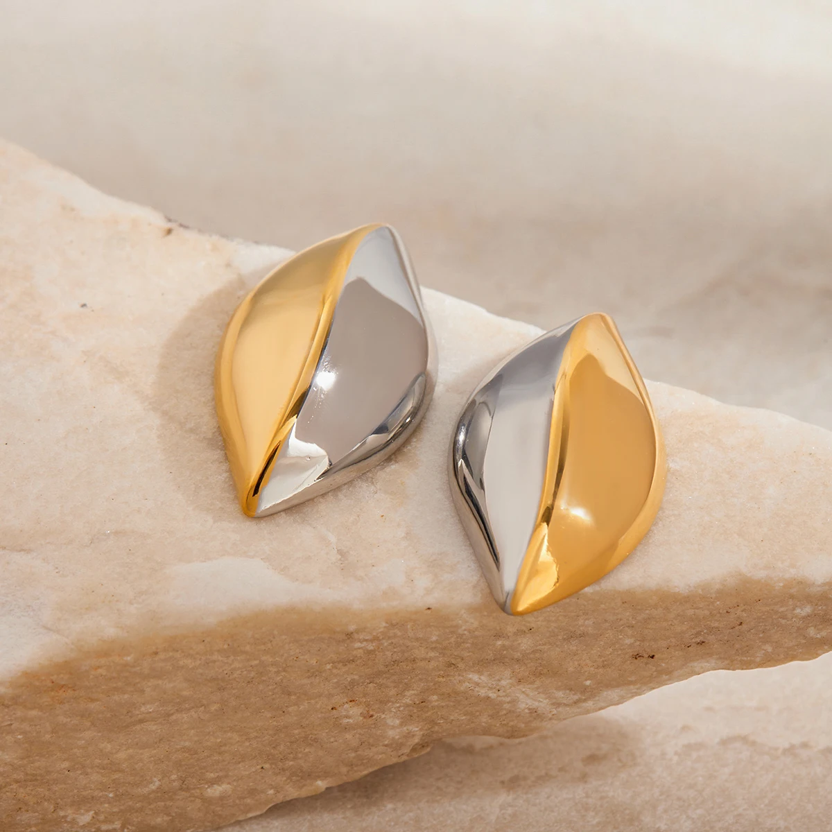 Stainless Steel Water-Drop Earrings 6 Stainless Steel Water-Drop Earrings - Image 6