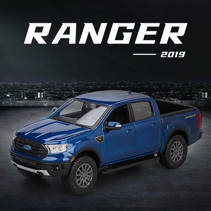 Maisto Ford Ranger 2019 Diecast Model 1:27 4 Maisto Ford Ranger 2019 Diecast Model 1:27 - Image 4