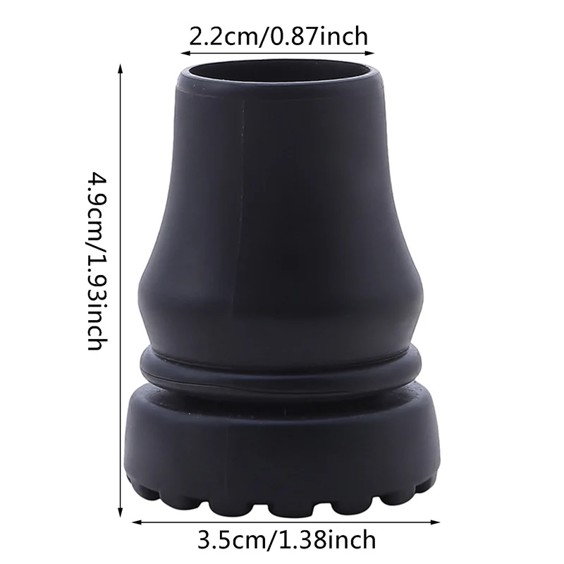 Durable Anti-Slip Walking Stick Tip 4.9cm 6 Durable Anti-Slip Walking Stick Tip 4.9cm - Image 6