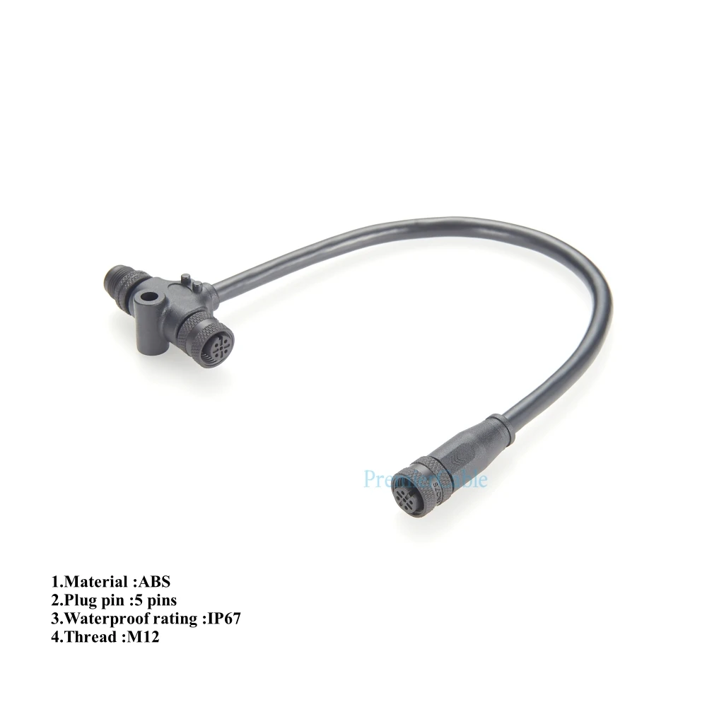 Marine NMEA2000 T Connector, 0.3m/0.5m 4 Marine NMEA2000 T Connector, 0.3m/0.5m - Image 4