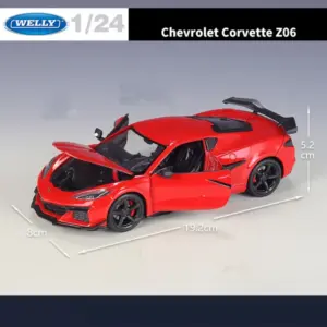 Diecast Chevrolet Corvette Z06 2023 Model 11 S6dc3864d33da40deb96da2e2a83a4f8fV