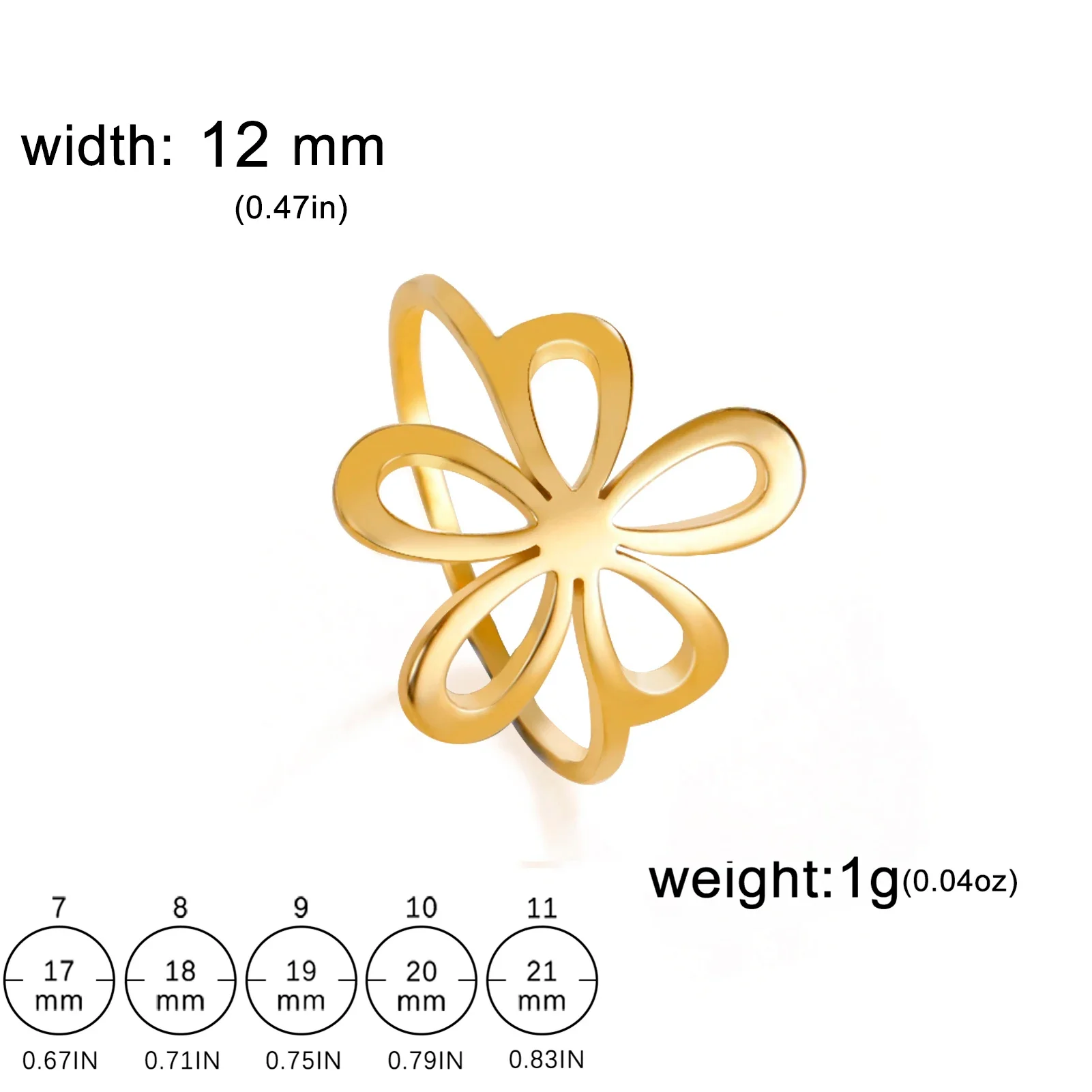 Elegant Floral Ring for Women and Girls 6 Elegant Floral Ring for Women and Girls - Image 6