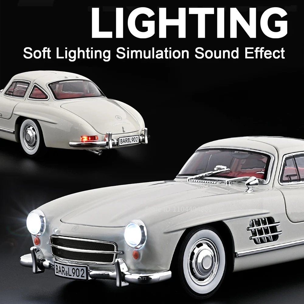 1:18 Mercedes-Benz 300SL Diecast Model 5 1:18 Mercedes-Benz 300SL Diecast Model - Image 5