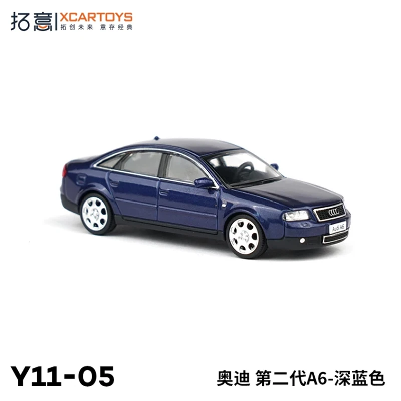 Dark Blue 1/64 Scale A6 Y11-05 Model Car 3 Dark Blue 1/64 Scale A6 Y11-05 Model Car - Image 3