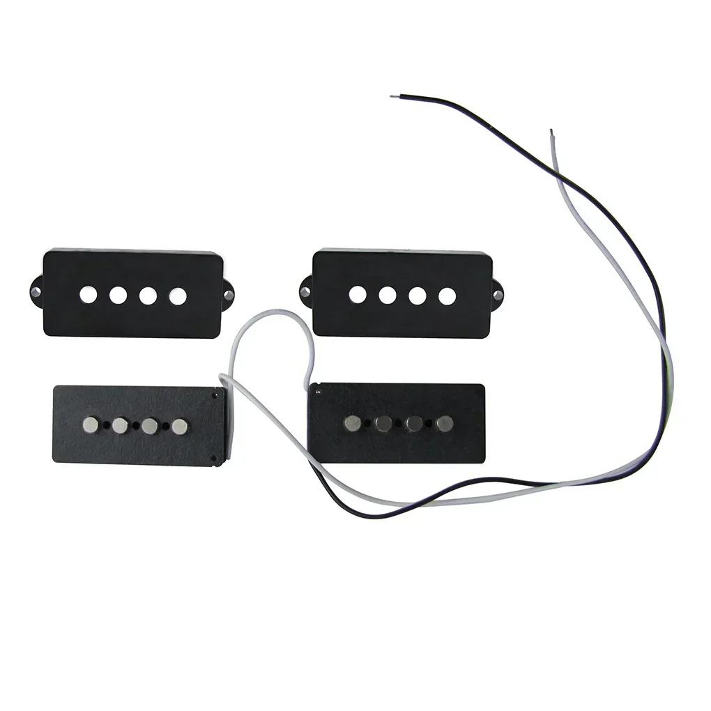 Alnico 5 PB & JB Bass Pickups Set for 4-String Guitars 2 Alnico 5 PB & JB Bass Pickups Set for 4-String Guitars - Image 2