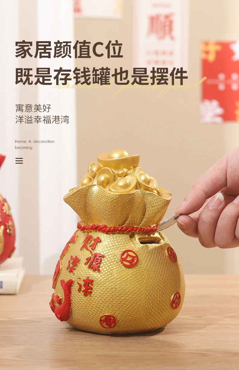 Prosperity Ingot Pot Decorative Treasure Symbol 2 Prosperity Ingot Pot Decorative Treasure Symbol - Image 2