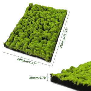 Artificial Moss Tuft Grass Mat for Miniature Landscaping 13 S6de5c9d668d94ead993d9f126429e18dP