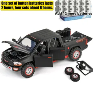 1:32 Dodge RAM TRX Diecast Model Pickup 18 S6dfcdf2275ad457c8b7844d603fce5828