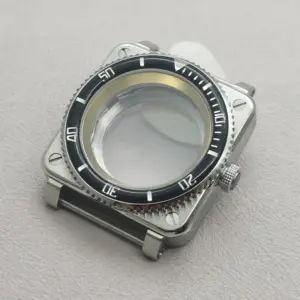 42mm Silver Pilot Watch Case for Automatic Movements 17 S6e08aed1438d4c4d940d04b2501443377