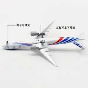Diecast Boeing 777-300ER Model 1/400 Scale 11 S6e08f70b94e34506afec9e0939e72014R