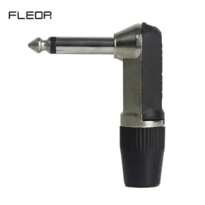 6.35mm Mono Jack Plug for Audio Equipment