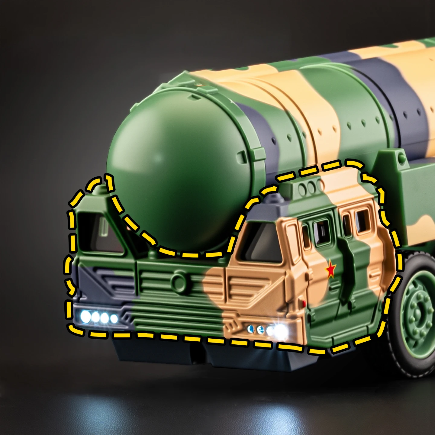 Dongfeng Missile Carrier Model 1:50 Scale 3 Dongfeng Missile Carrier Model 1:50 Scale - Image 3